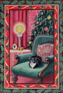 Natale dei gatti da Lavinia Hamer